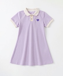 aimoha（アイモハ）の「【aimoha-KIDS-】配色カラー半袖ワンピース (SS)（ワンピース）」