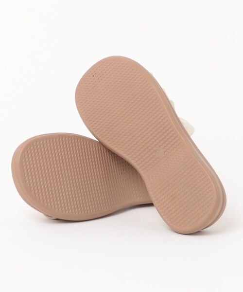 LAULEN(ローレン)の「shirring volume sole sandals /シャーリングボリュームソールサンダル(サンダル・レディース・アイボリー/ブラック・23cm/24cm/25cm)」の4枚目の写真