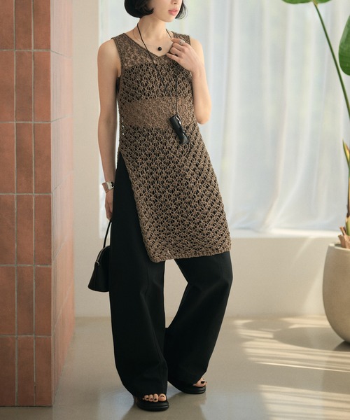 LAULEN(ローレン)の「shirring volume sole sandals /シャーリングボリュームソールサンダル(サンダル・レディース・アイボリー/ブラック・23cm/24cm/25cm)」の13枚目の写真