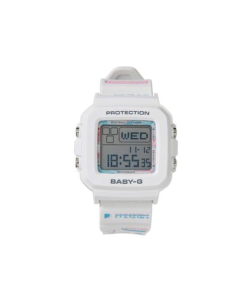 ヒステリックグラマー 腕時計 G-SHOCK×HYSTERIC GLAMOURの腕時計 - アナログ＆デジタルのフェイス