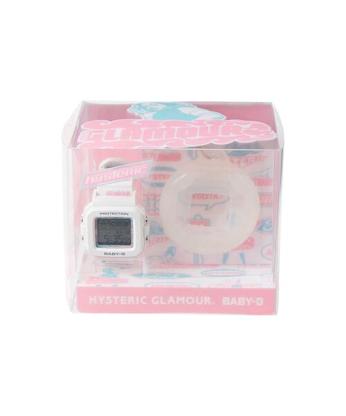 HYSTERIC GLAMOUR(ヒステリックグラマー)の「BABY-G/BGD-10K STEPHAN PATTERN柄(デジタル腕時計・レディース・ホワイト系その他・FREE)」の3枚目の写真