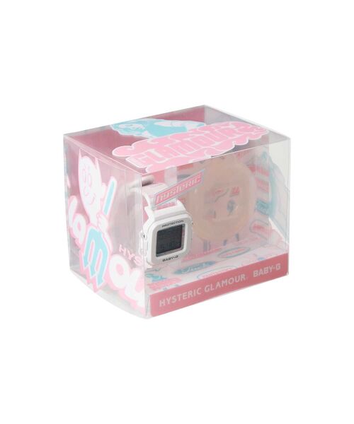 HYSTERIC GLAMOUR(ヒステリックグラマー)の「BABY-G/BGD-10K STEPHAN PATTERN柄(デジタル腕時計・レディース・ホワイト系その他・FREE)」の5枚目の写真