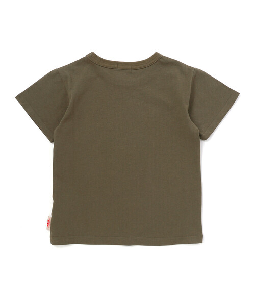 WASK(ワスク)の「【接触冷感】WASKマーク ブラッシュタッチ プリント Tシャツ (100~160cm)(Tシャツ/カットソー・キッズ・グリーン/オレンジ・160cm/140cm/150cm)」の13枚目の写真