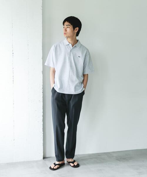 PENNEYS（ぺニーズ）の「『別注』PENNEYS×DOORS　THE FOX 鹿の子 ポロシャツ（ポロシャツ・メンズ・ミント/ライトグレー/チャコールグレー/ネイビー・LARGE/MEDIUM）」の7枚目の写真