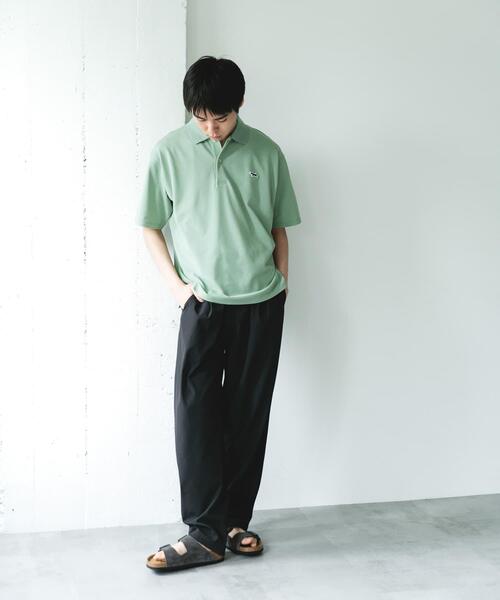 PENNEYS（ぺニーズ）の「『別注』PENNEYS×DOORS　THE FOX 鹿の子 ポロシャツ（ポロシャツ・メンズ・ミント/ライトグレー/チャコールグレー/ネイビー・LARGE/MEDIUM）」の14枚目の写真
