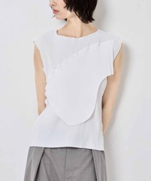 【kotohayokozawa/コトハヨコザワ】TODO WAVE TOP *SLEEVELESS/トゥードゥウェーブトップスリーブレス