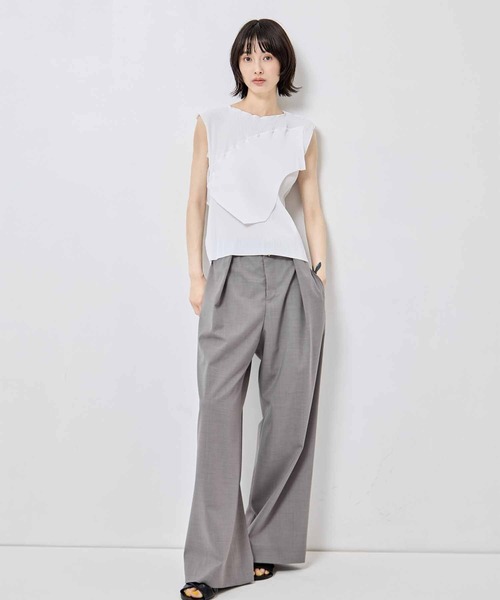 kotohayokozawa/コトハヨコザワ】TODO WAVE TOP *SLEEVELESS/トゥー