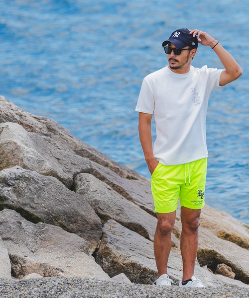 adamsJUGGLER（アダムスジャグラー）の「RTEG RE.LSショートパンツ（その他パンツ・メンズ・ブラック/イエロー・M/S/L/XL）」の12枚目の写真