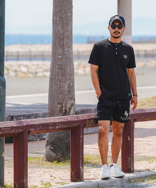adamsJUGGLER（アダムスジャグラー）の「RTEG RE.LSショートパンツ（その他パンツ・メンズ・ブラック/イエロー・M/S/L/XL）」の7枚目の写真