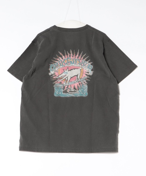 Quiksilver(クイックシルバー)の「QUIKSILVER メンズ ANIMAL SURFER ST 半袖Tシャツ レギュラーフィット【2026年夏モデル】(Tシャツ/カットソー・メンズ・ホワイト/ブラック・MEDIUM/LARGE)」の2枚目の写真