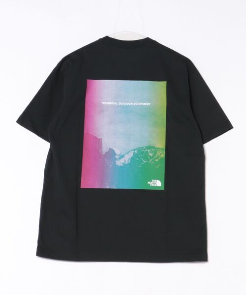 THE NORTH FACE(ザノースフェイス)の「【THE NORTH FACE / ザ・ノース・フェイス】TECHNICAL OUTDOOR TEE / テクニカルアウトドアTシャツ / デジタルアート / 半袖Tシャツ / ユニセックス(Tシャツ/カットソー・メンズ・ホワイト/ブラック/イエロー・M/L)」の4枚目の写真