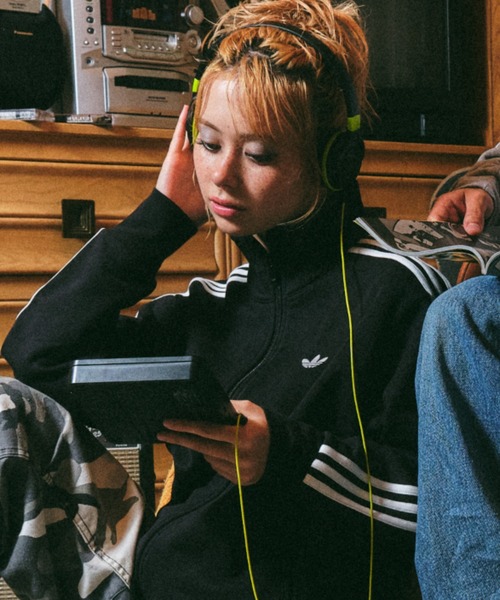 adidas(アディダス)の「adidas SWEAT FIREBIRD TRACKTOP atmos / アディダス スウェット ファイヤーバード トラックトップ アトモス【SP】(スウェット・メンズ・ブラック・S/XS/3XL/XXL/XL/L/M)」の13枚目の写真