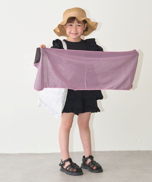 Lycee mine(リセマイン)の「ひんやりタオル入りラバーキーホルダー【子供服】【キッズ】【女の子】(その他小物・キッズ・グリーン系その他/グレー/ピンク/ブルー・F)」の12枚目の写真