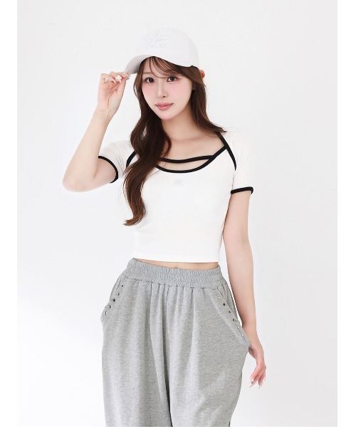 シグネチャーDRパイピングTシャツ（Tシャツ/カットソー）｜Darich