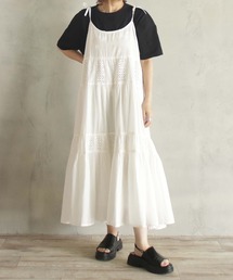 シブリー切替ロングドレス