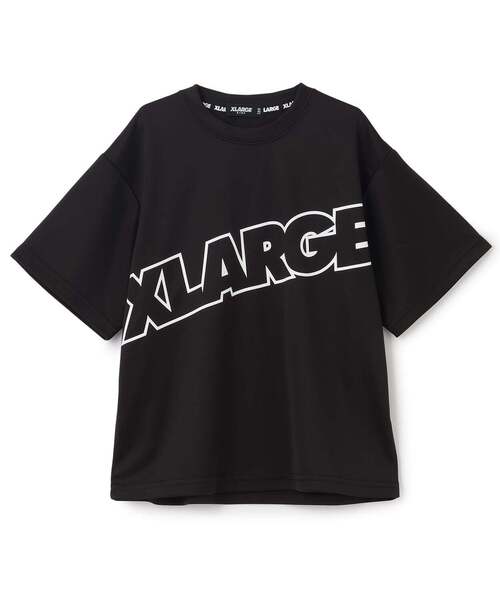 XLARGE KIDS(エクストララージキッズ)の「アウトラインロゴ半袖Tシャツ(Tシャツ/カットソー・キッズ・ブラック/ホワイト/オレンジ・130cm/110cm/120cm/140cm/90cm/100cm)」の3枚目の写真