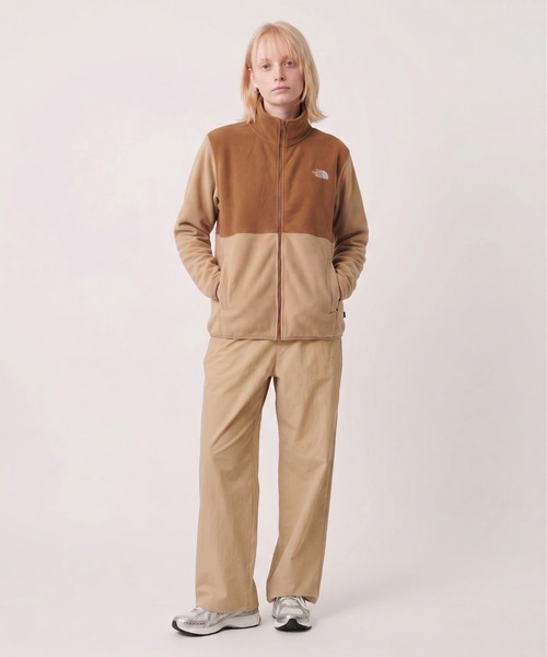 THE NORTH FACE(ザノースフェイス)の「THE NORTH FACE/ M ALPINE POLARTEC 100 JACKET / NF0A7ZXQQV3 秋服 冬服(ブルゾン・レディース・ベージュ・L/XL)」の3枚目の写真
