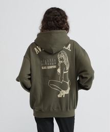 《WEB&DEPOT限定》BLACK SCORPION SWEAT PULL OVER PARKA