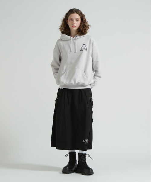 AVIREX(アヴィレックス)の「《WEB&DEPOT限定》BLACK SCORPION SWEAT PULL OVER PARKA(パーカー・レディース・オレンジ/オリーブ/ブラック/マスタード/ライトグレー・F)」の18枚目の写真