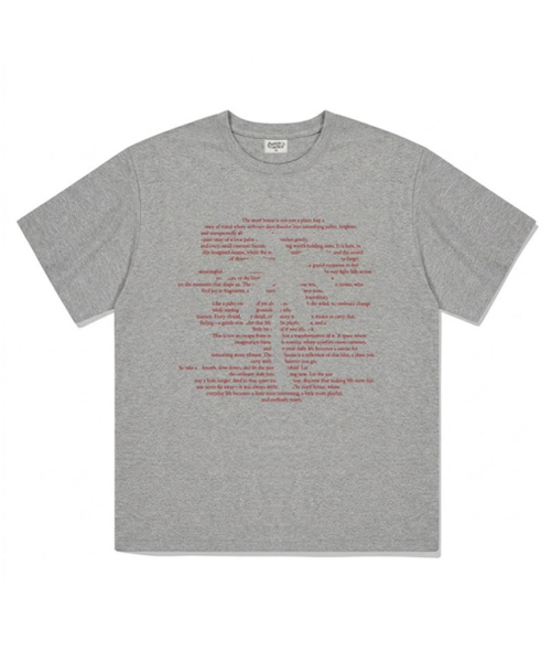 THEMORFHOUSE(ザモーフハウス)の「ファームツリー テキスト オーバーサイズ 半袖Tシャツ グレー(Tシャツ/カットソー・レディース・その他・SMALL/MEDIUM/LARGE)」の1枚目の写真