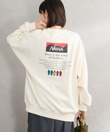 NANGA（ナンガ）の「【WEB先行予約】[NANGA ナンガ] 別注 ヒストリーロゴ ネブクロ刺繍スウェット（スウェット）」