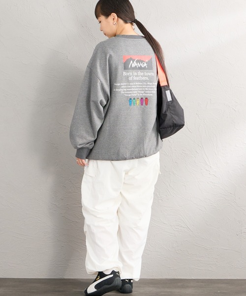 歷史LOGO睡袋刺繡大學T