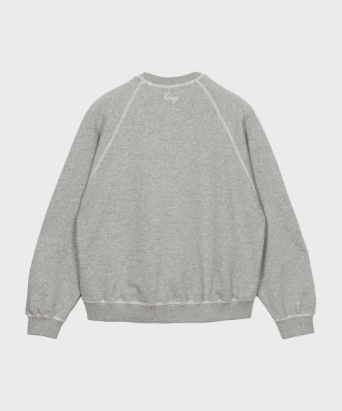 haag(ヘイグ)の「a cover stitch sweatshirt (grey)(スウェット・レディース・その他・FREE)」の16枚目の写真