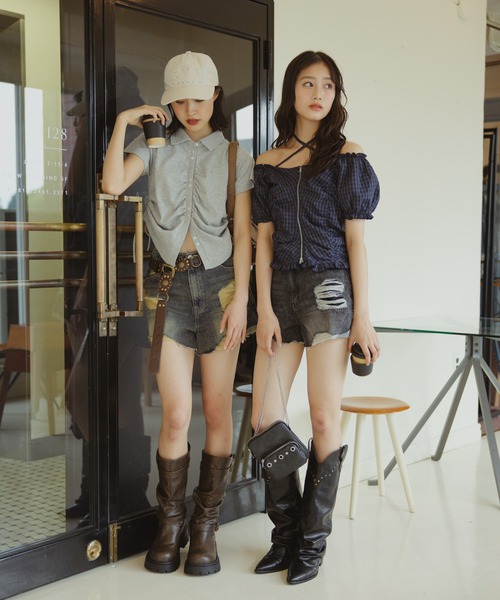 repipi armario（レピピ アルマリオ）の「カバーウエスタンブーツ（ブーツ・キッズ・ブラック・SMALL/MEDIUM/LARGE）」の9枚目の写真