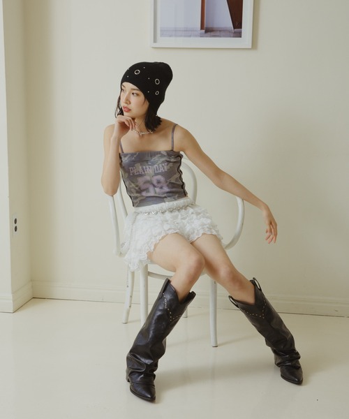 repipi armario（レピピ アルマリオ）の「カバーウエスタンブーツ（ブーツ・キッズ・ブラック・SMALL/MEDIUM/LARGE）」の2枚目の写真