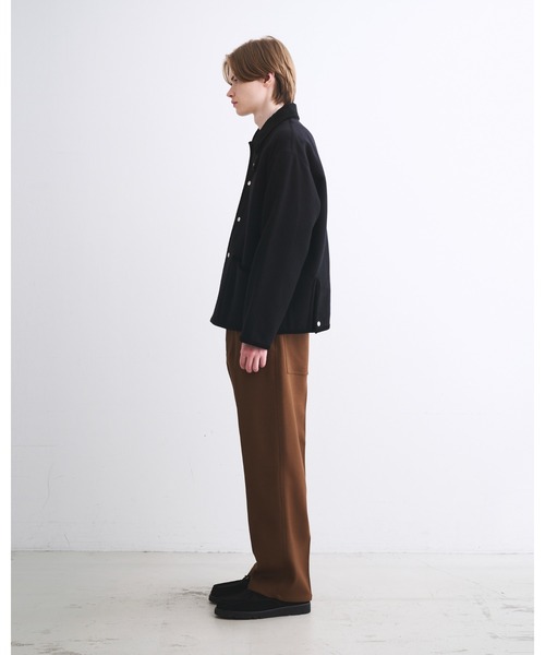 Traditional Weatherwear(トラディショナルウェザーウェア)の「WAVERLY STUDS SHORT(ダウンジャケット/コート・メンズ・ブラック・38/36)」の3枚目の写真