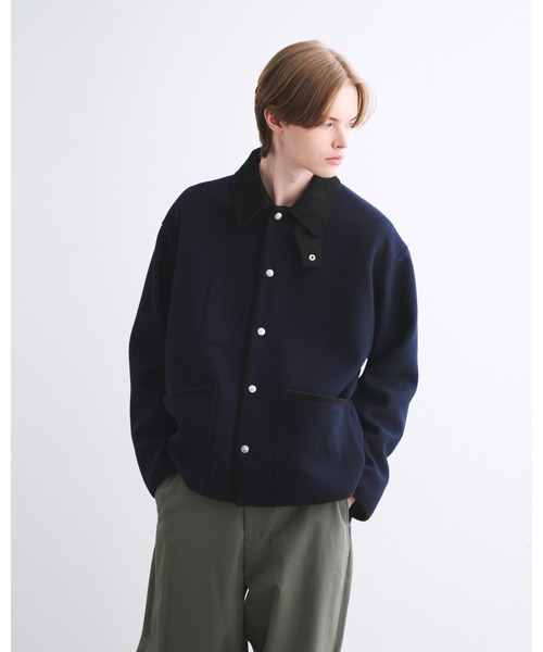 Traditional Weatherwear(トラディショナルウェザーウェア)の「WAVERLY STUDS SHORT(ダウンジャケット/コート・メンズ・ブラック・38/36)」の9枚目の写真
