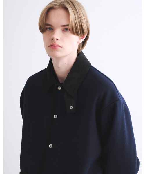 Traditional Weatherwear(トラディショナルウェザーウェア)の「WAVERLY STUDS SHORT(ダウンジャケット/コート・メンズ・ブラック・38/36)」の10枚目の写真