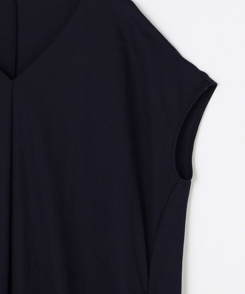 COMME CA Wardrobe(コムサワードローブ)の「ナチュラルスムースライト Vネックワンピース(ワンピース・レディース・ブラウン/ネイビー・FREE)」の18枚目の写真