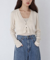 layered twin set(レイヤードツインセット)