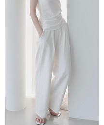 Lou | Single tuck banding pants