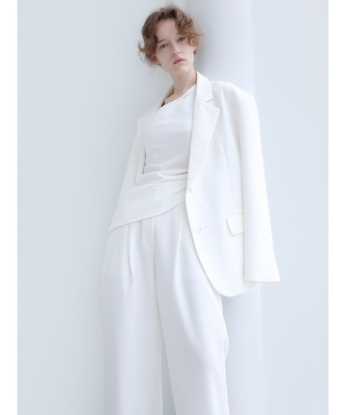 NOWNS（ナウンス）の「Lou | Single tuck banding pants（その他パンツ・レディース・アイボリー・FREE）」の22枚目の写真