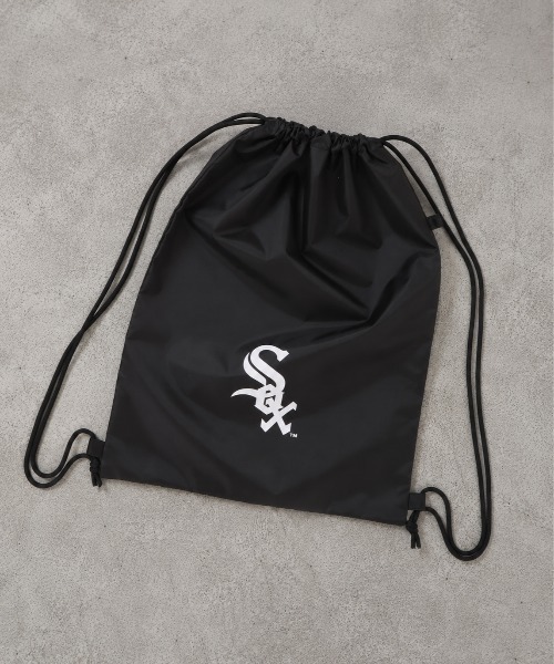 MLB(メジャーリーグベースボール)の「【MLB/メジャーリーグベースボール】ナイロンナップサック/New York Yankees/Los Angeles Dodgers/Chicago White Sox(エコバッグ/サブバッグ・レディース・C/A/B・ONESIZE)」の2枚目の写真