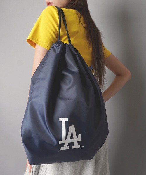 MLB(メジャーリーグベースボール)の「【MLB/メジャーリーグベースボール】ナイロンナップサック/New York Yankees/Los Angeles Dodgers/Chicago White Sox(エコバッグ/サブバッグ・レディース・C/A/B・ONESIZE)」の10枚目の写真
