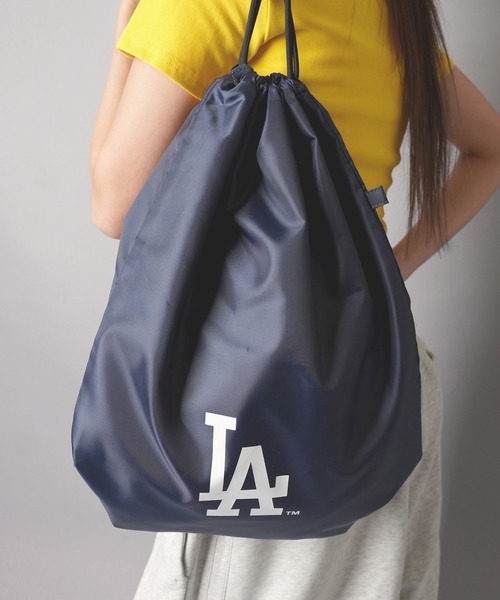 MLB(メジャーリーグベースボール)の「【MLB/メジャーリーグベースボール】ナイロンナップサック/New York Yankees/Los Angeles Dodgers/Chicago White Sox(エコバッグ/サブバッグ・レディース・C/A/B・ONESIZE)」の9枚目の写真