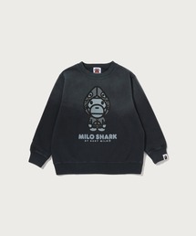 BABY MILO BLOCK CREWNECK SWEATSHIRT（スウェット）｜A BATHING APE