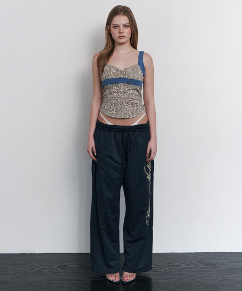 PLEASENOFOLLOW(プリーズノーフォロー)の「Dolly Reversible Pants (Navy)(スウェットパンツ・レディース・その他・FREE)」の2枚目の写真