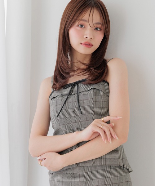 Heather（ヘザー）の「アソートリボンビスチェ　1051949（その他トップス・レディース・ダークグレー/グレー系その他/ブラウン系その他・FREE）」の3枚目の写真