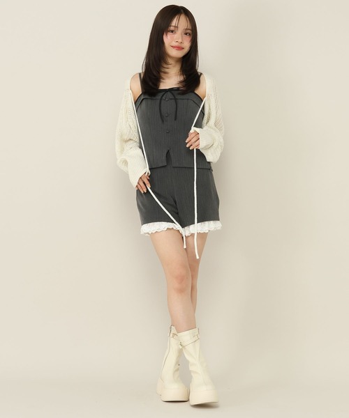 Heather（ヘザー）の「アソートリボンビスチェ　1051949（その他トップス・レディース・ダークグレー/グレー系その他/ブラウン系その他・FREE）」の9枚目の写真