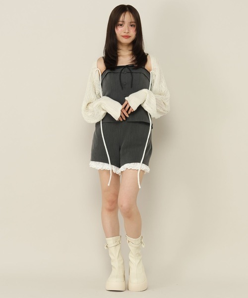 Heather（ヘザー）の「アソートリボンビスチェ　1051949（その他トップス・レディース・ダークグレー/グレー系その他/ブラウン系その他・FREE）」の10枚目の写真