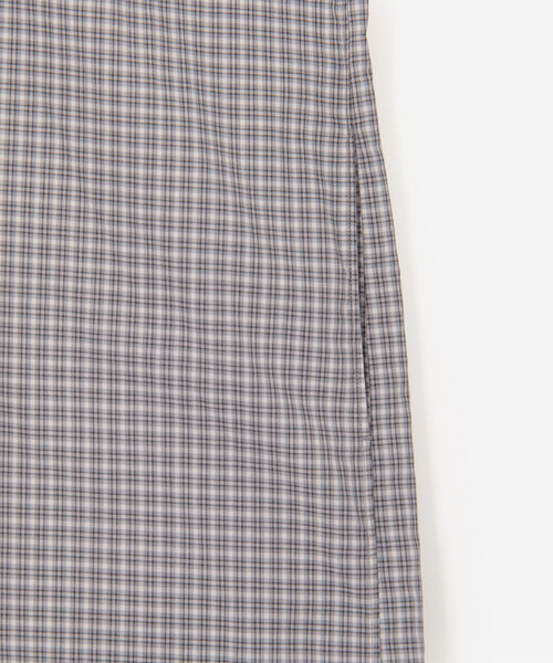 DANTON(ダントン)の「DANTON | プランサーボタン シャツワンピース PLAID WOMEN(シャツワンピース・レディース・グレー系その他/グリーン系その他・36)」の8枚目の写真