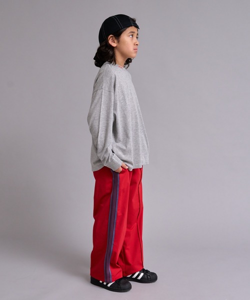 PAIRMANON STREET(ペアマノンストリート)の「【マルチファンクション】ワイド ストレート パンツ 【PAIRMANON STREET】(その他パンツ・キッズ・ライトブルー/ブラック/ベージュ系その他/パープル/ホワイト系その他/チャコールグレー/ベージュ/レッド/ホワイト/ブラウン/ブラック系その他・110/100/160/150/140/130/120)」の18枚目の写真