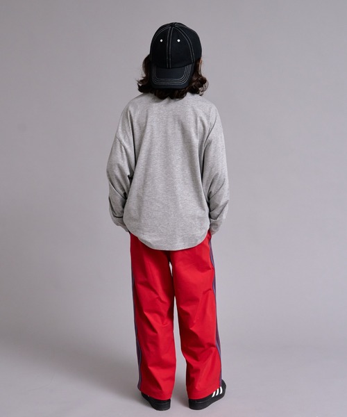PAIRMANON STREET(ペアマノンストリート)の「【マルチファンクション】ワイド ストレート パンツ 【PAIRMANON STREET】(その他パンツ・キッズ・ライトブルー/ブラック/ベージュ系その他/パープル/ホワイト系その他/チャコールグレー/ベージュ/レッド/ホワイト/ブラウン/ブラック系その他・110/100/160/150/140/130/120)」の19枚目の写真