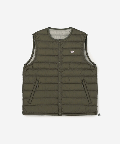 DANTON(ダントン)の「DANTON | インナーダウンベスト MEN(ダウンベスト・メンズ・ブラック系その他/ベージュ系その他/オリーブ/ブラック・S/L/M/XL/XXL)」の4枚目の写真