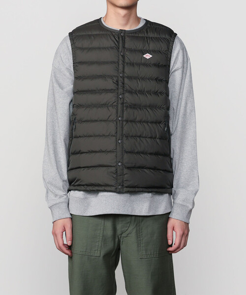 DANTON(ダントン)の「DANTON | インナーダウンベスト MEN(ダウンベスト・メンズ・ブラック系その他/ベージュ系その他/オリーブ/ブラック・S/L/M/XL/XXL)」の17枚目の写真