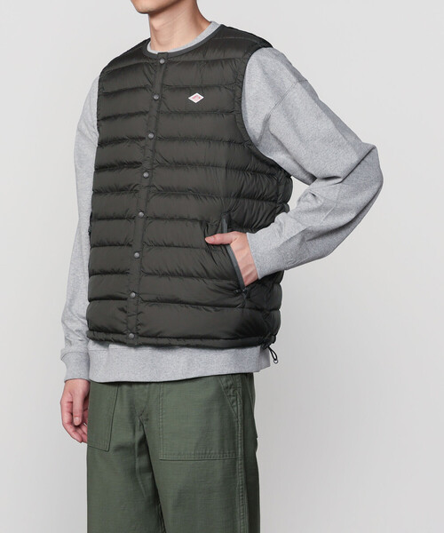 DANTON(ダントン)の「DANTON | インナーダウンベスト MEN(ダウンベスト・メンズ・ブラック系その他/ベージュ系その他/オリーブ/ブラック・S/L/M/XL/XXL)」の21枚目の写真